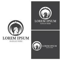 Rooster Logo Template vector