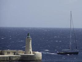 The city of Valetta on Malta island photo