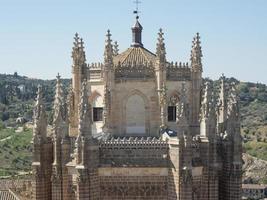 la ciudad vieja de toledo en españa foto