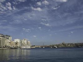 la ciudad de valetta en la isla de malta foto