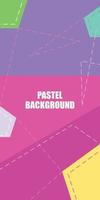 background with space, Abstract, social media promotion banner, web, advertisement, minimalist, pastel color vector