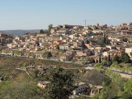 the old city of Toledo in spain photo