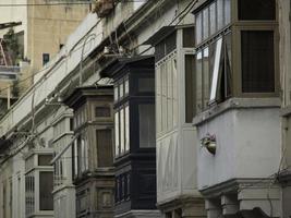 la ciudad de valetta en la isla de malta foto