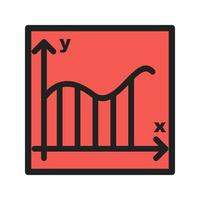 Integral Filled Line Icon vector