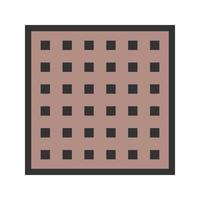 Texture Filled Line Icon vector