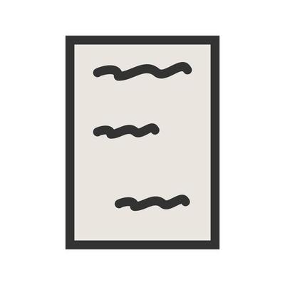 Scribbles Filled Line Icon