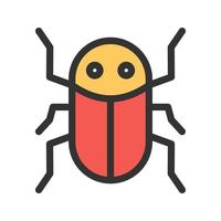 Insect Infestation Filled Line Icon vector