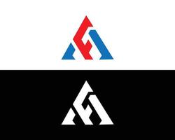 AF And FA Logo And Icon Design Creative Vector Template.