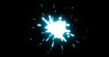 5 Step Explosion Electric Thunder Cartoon Elements Animation. Cartoon Thunder Electric with Glow Effect Thunder. 4K resolution with Alpha channel. Easy to use, Drop .mov files into your project. video
