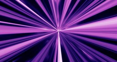 rosa blaue Hyperraum-Warpgeschwindigkeit 30-Sekunden-Animation. rosafarbene blaue Hyperraumwarpgeschwindigkeit Neonglühende Strahlen in Bewegung Hypersprunggeschwindigkeit des Lichts, abstrakter kreativer kosmischer Hintergrund. 30 sekunden 2d feuer 4k