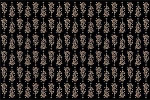 Floral pattern background vector