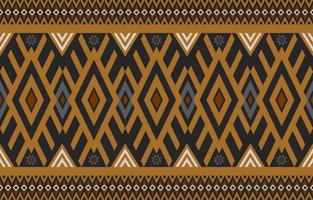 Geometric abstract ethnic pattern seamless design for background or wallpaper, carpet, cloth, Batik, and clothes. Vector illustration. pattern sty.