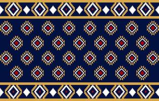 Geometric abstract weave knit ethnic pattern seamless design for background or wallpaper, carpet, cloth, Batik, and clothes. Vector illustration. pattern sty.
