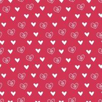Doodle christmas simple pattern vector