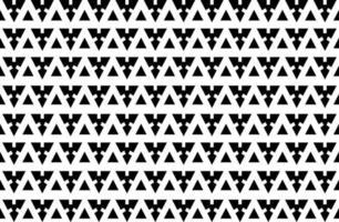 Abstract black and white pattern. Monochrome seamless geometric pattern. Repeating shapes, geometric elements. vector