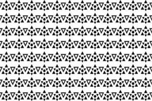 patrón abstracto en blanco y negro. patrón geométrico monocromático sin costuras. formas repetitivas, elementos geométricos. vector