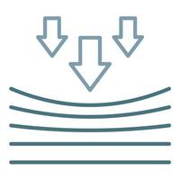 Resilience Line Two Color Icon vector