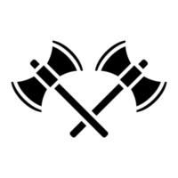 Axe Glyph Icon vector