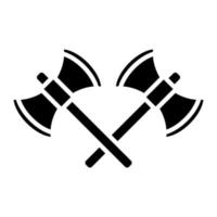 Axe Glyph Icon vector