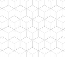 fondo de forma de polígono abstracto blanco. patrón de caja cuadrada. telón de fondo geométrico. decoración de mosaicos. elemento de plantilla de diseño creativo. vector