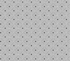 Abstract dotted and line like coin sign shape pattern. circle seamless background. geometric backdrop. mosaic decoration. creative design template element. daze backcloth. vector