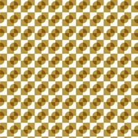 Golden circle and square multiply sign seamless background. Geometric symbol shape pattern backdrop. vector