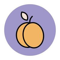 Trendy Peach Concepts vector