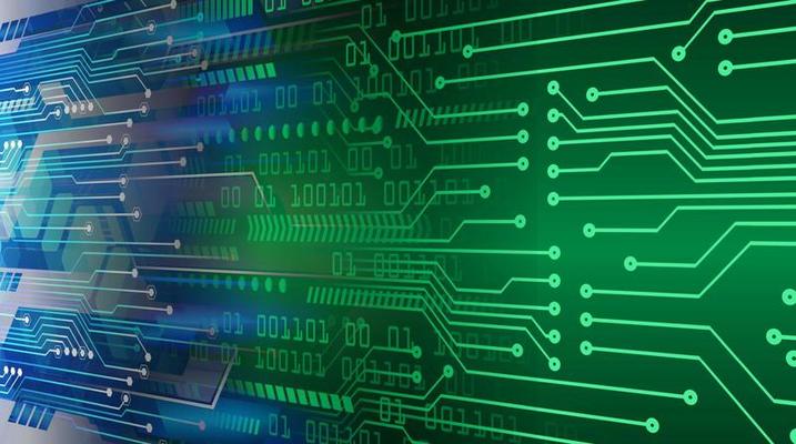 cyber circuit future technology concept background