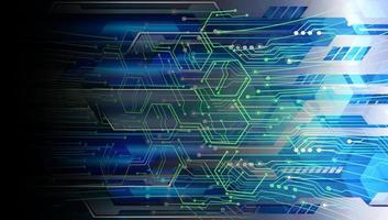 cyber circuit future technology concept background vector