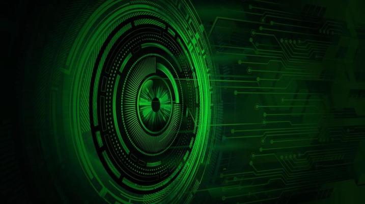 cyber circuit future technology concept background