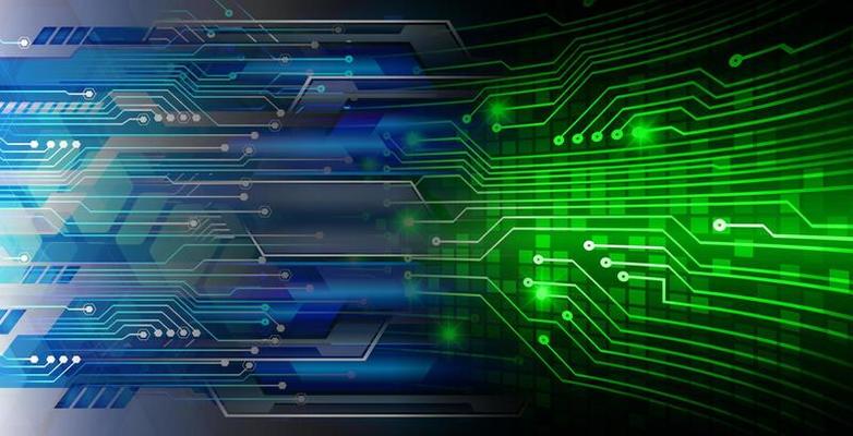 cyber circuit future technology concept background