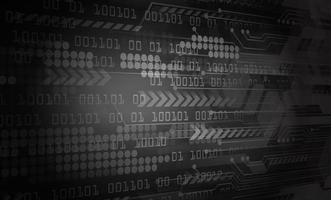 cyber circuit future technology concept background vector