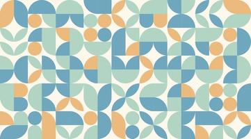 geometric pattern mosaic background vector