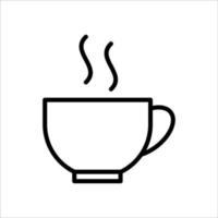 cup of coffee icon vector design template simple and clean