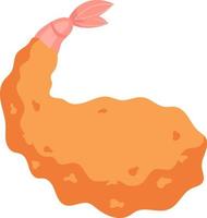 Tempura semi flat color vector object