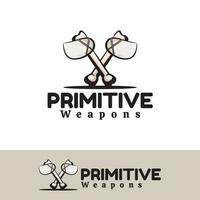 primitive Weapons art illustration vector