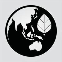 Isolated Globe Asia EPS 10 Free Vector Graphic