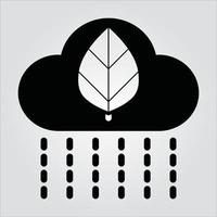 Isolated Rain EPS 10 Free Vector Graphic