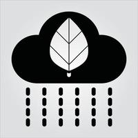 Isolated Rain EPS 10 Free Vector Graphic