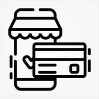 Isolated Ecommerce Theme Line Icons EPS 10 Free Vector Graphic