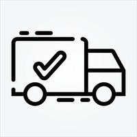 Isolated Ecommerce Theme Line Icons EPS 10 Free Vector Graphic
