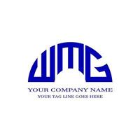 WMG letter logo creative design with vector graphic