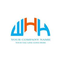 WHH letter logo creative design with vector graphic