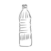 bosquejo del vector de la botella