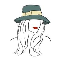 hat vector sketch