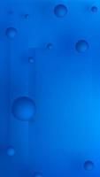 Abstract geometric new arrival vertical background with modern shapes. Spheres in blue tones. Part of a set vector