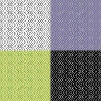 Set of arabic geometric SEAMLESS patterns with lines and rhombus. Ornates for decoration and printing on fabric. Design element. Vector