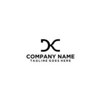 DK simple logo design template vector