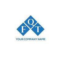 FQT creativeFQT letter logo design on white background. FQT creative initials letter logo concept. FQT letter design.initials letter logo concept. FQT letter design. vector