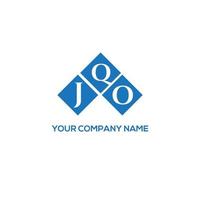 JQO creative initials letter logo concept. JQO letter design.JQO letter logo design on white background. JQO creative initials letter logo concept. JQO letter design. vector